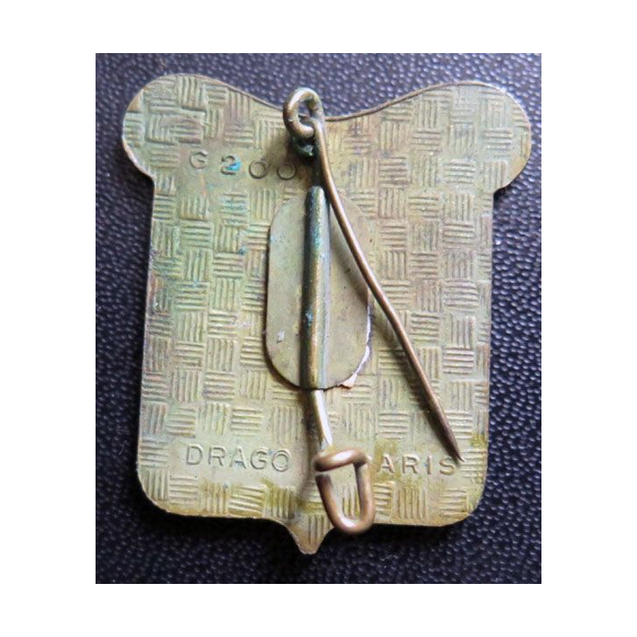 insigne métallique du 37° compagnie de camp Drago Paris G. 2000
