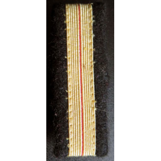 Galon tissu d'épaule d'adjudant chef 