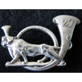 27° BCA : insigne métallique du 27° bataillon de chasseurs alpins Arthus Bertrand Paris