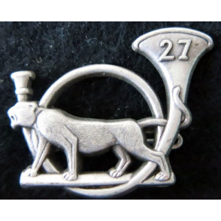 27° BCA : insigne métallique du 27° bataillon de chasseurs alpins Boussemart 2001