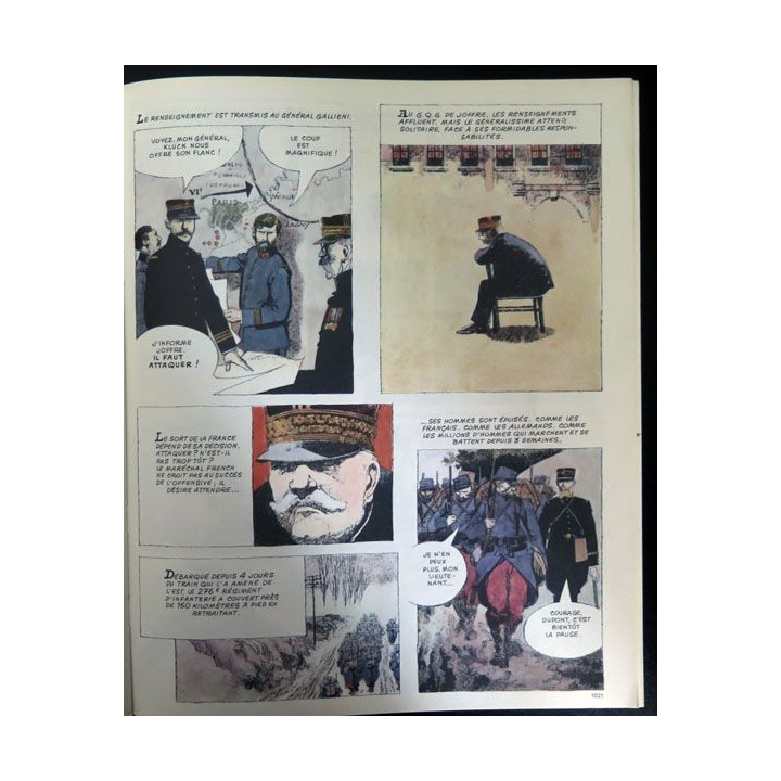 Histoire de France en bandes dessinées N° 22 de la Marne à Verdun