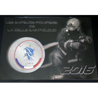 Calendrier des sapeurs pompiers de la Celle Saint Cloud 2016