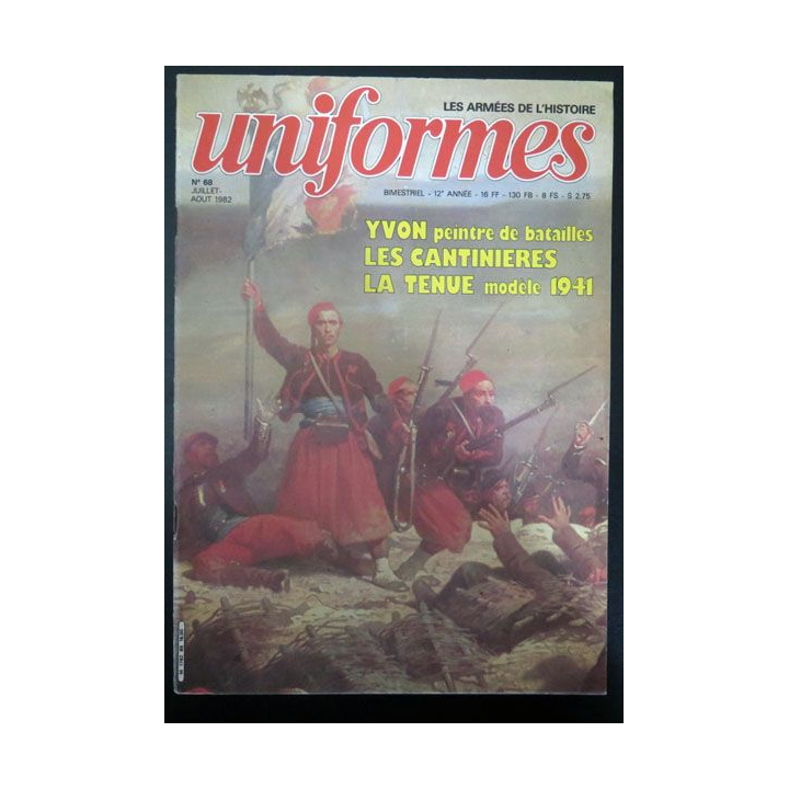 UNIFORMES n° 68 Juillet Août 1982