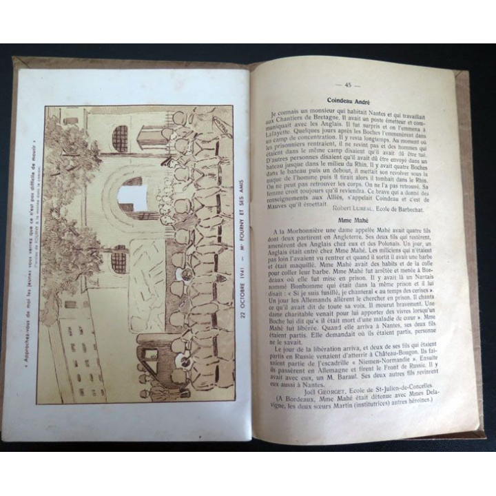 Livre la Guerre vue par ls enfants 1939-1945 de A. Gernoux