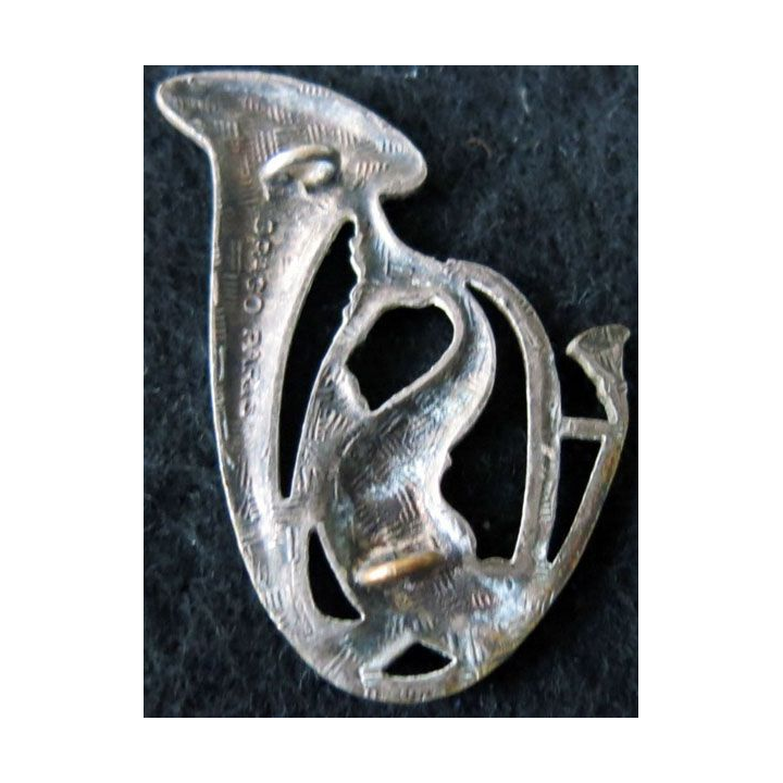 14° BCA : insigne métallique du 14° bataillon de chasseurs alpins de fabrication Drago Paris avec chiffre