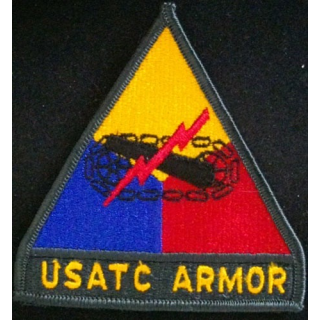 USATC armored US army patch USA ARMOR armor
