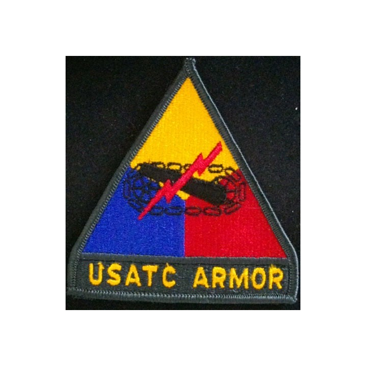 USATC armored US army patch USA ARMOR armor