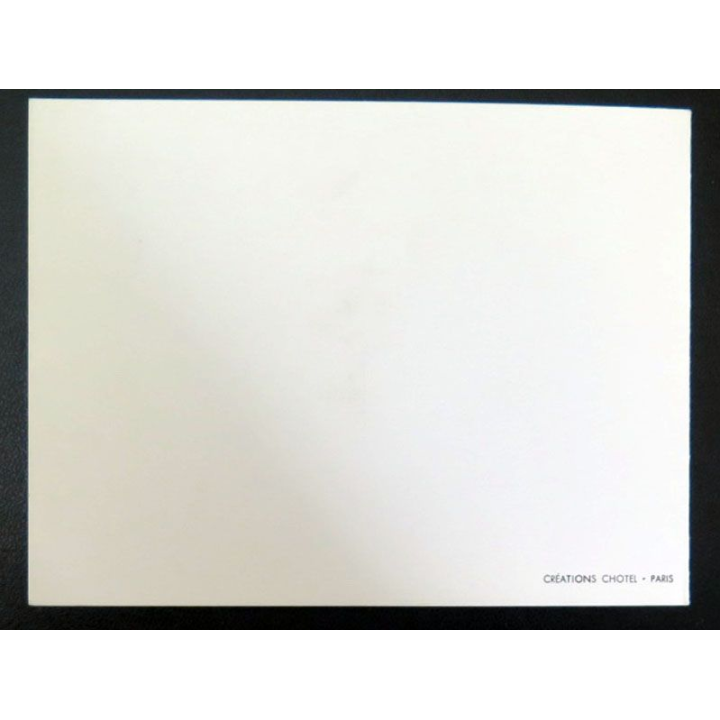 Carte double de la promotion Napoléon