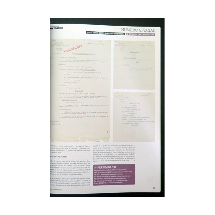 Les Chemins de la mémoire décembre 2015 archives secrètes de la 2° GM