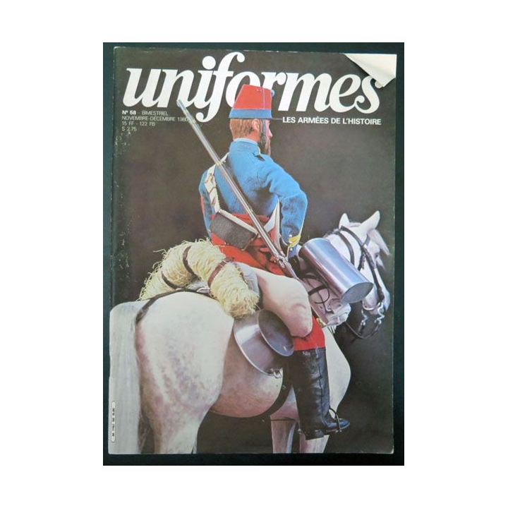 UNIFORMES n° 58 Nov déc 1980 