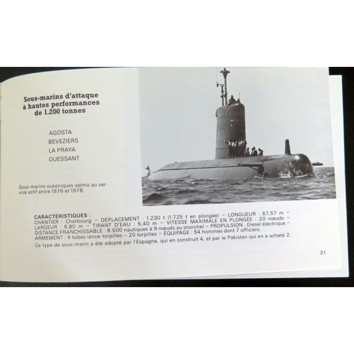 Livre sur la marine nationale les missions, bateaux et uniformes