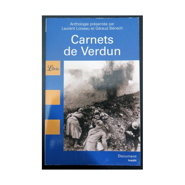 Carnets de verdun chez Librio