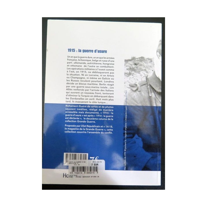 Livre 1915 La guerre d'usure volume 2