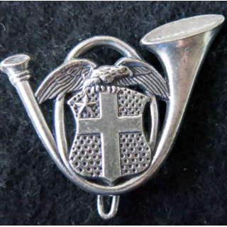 13° BCA : insigne métallique du 13° bataillon de chasseurs alpins de fabrication Delsart H. 293