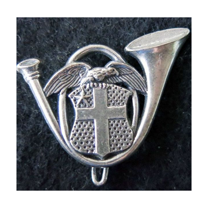 13° BCA : insigne métallique du 13° bataillon de chasseurs alpins de fabrication Delsart H. 293