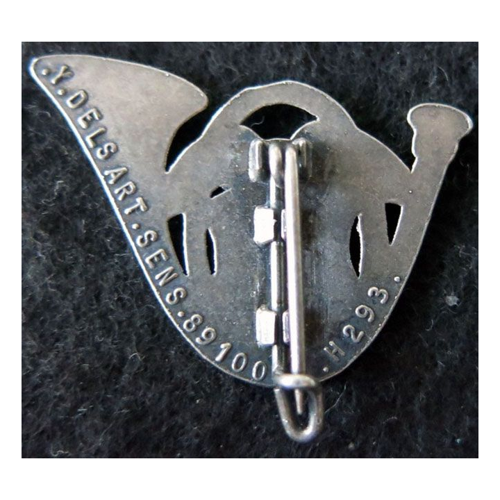 13° BCA : insigne métallique du 13° bataillon de chasseurs alpins de fabrication Delsart H. 293