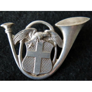 13° BCA : insigne métallique du 13° bataillon de chasseurs alpins de fabrication Drago Paris