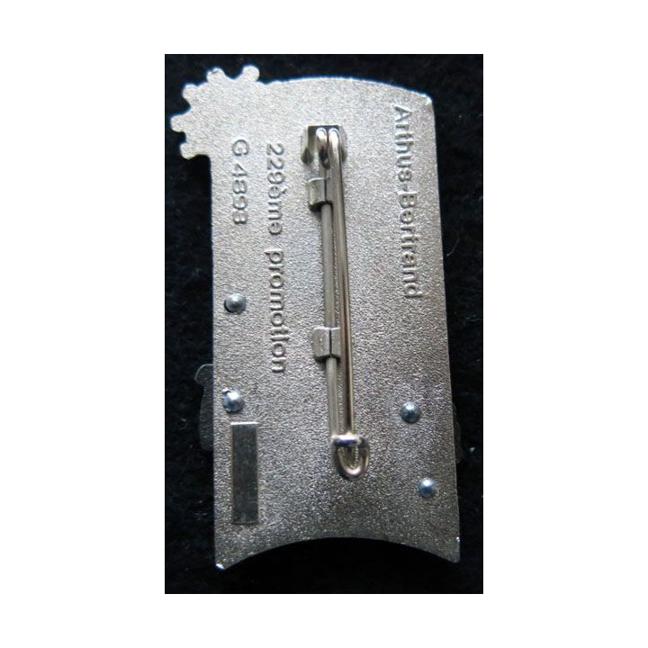 PROMOTION ENSOA : insigne de promotion Adj Pihouee de fabrication Arthus Bertrand G. 4893