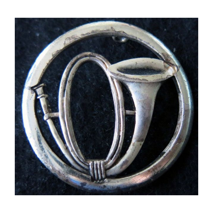 INSIGNE DE BÉRET : Insigne béret chasseurs de fabrication Coindroux Paris
