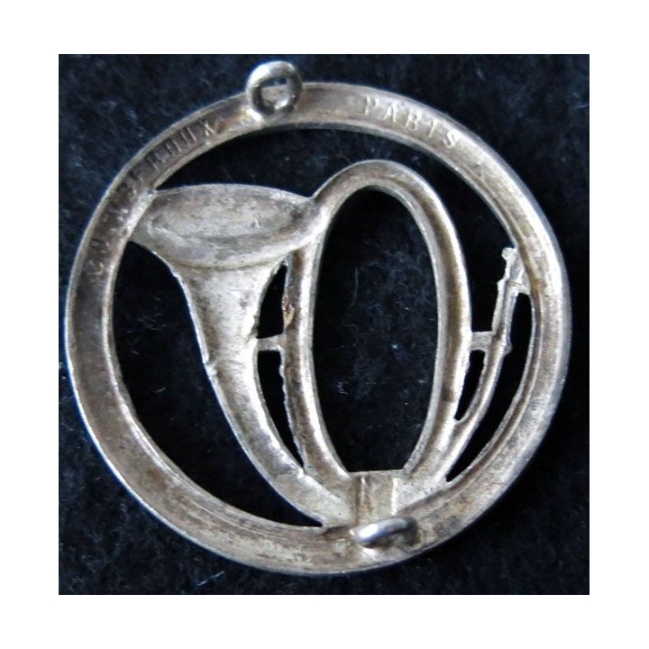 INSIGNE DE BÉRET : Insigne béret chasseurs de fabrication Coindroux Paris