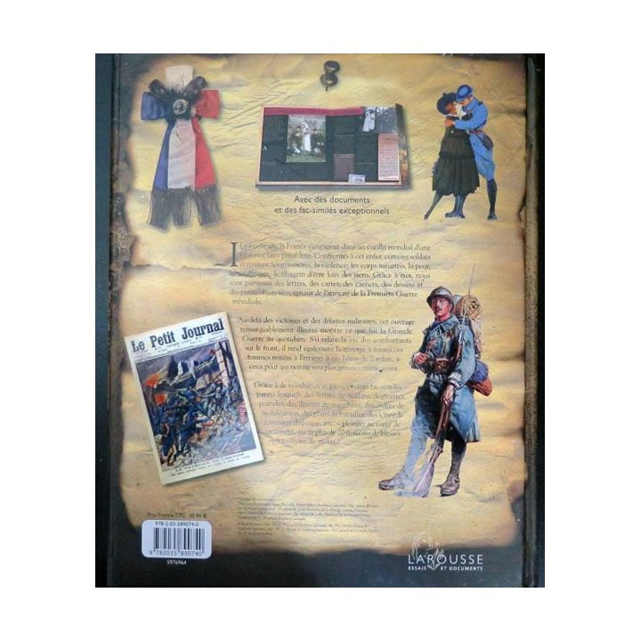 Livre Chroniques de la première guerre mondiale par Jean-Paul Viart