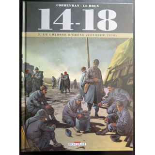Bande dessinée le Colosse d'ébène (février 1916) de Corbeyran