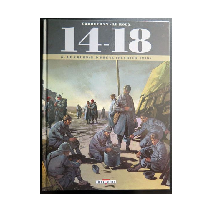 Bande dessinée le Colosse d'ébène (février 1916) de Corbeyran