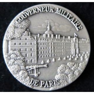 GMP : plaque du gouverneur militaire de Paris Hotel des Invalides 40 mm