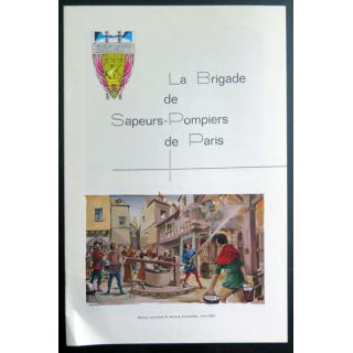 Brochure historique de la Brigade des sapeurs pompiers de Paris BSPP