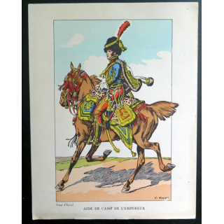 Image d'Epinal Aide Camp de l'Empereur
