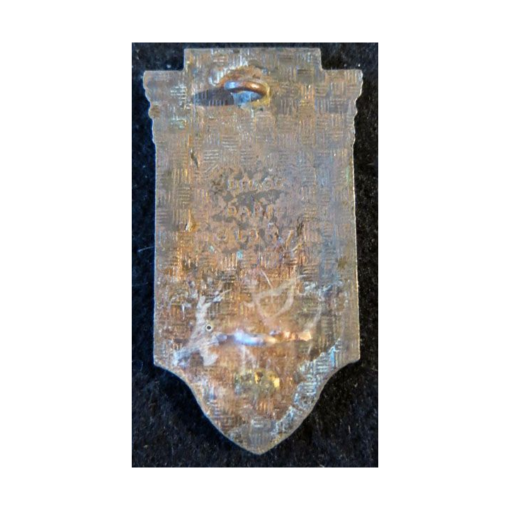EMI : insigne de l'école militaire d’infanterie de Montpellier  Drago Paris G. 1937 émail