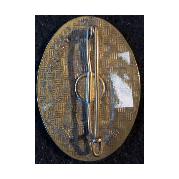 LM AIX : Insigne métallique du lycée militaire d'Aix en Provence de fabrication Drago Paris G. 3072