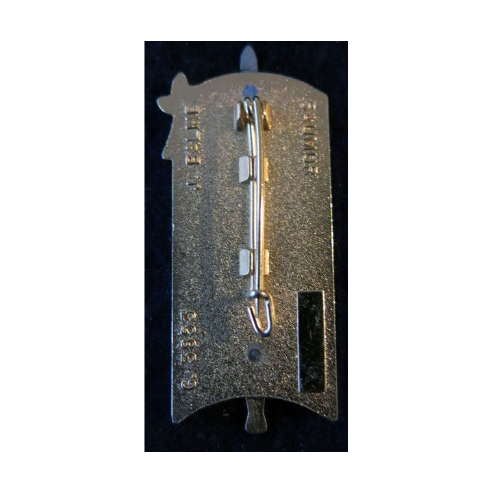 ECOLES COETQUIDAN  : insigne métallique des écoles de  Coëtquidan de fabrication Balme G. 3853