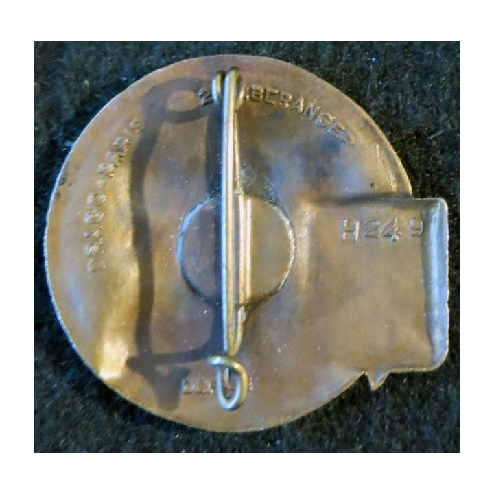 PRYTANEE : insigne métallique du prytanée militaire de La Fèche de fabrication Drago Beranger H. 249 émail