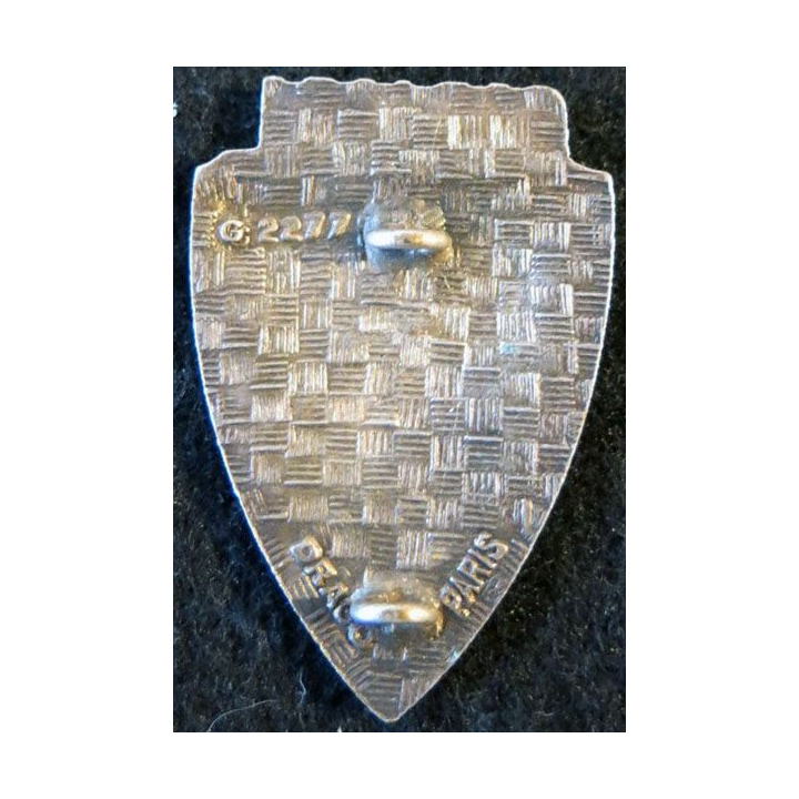 61° BMGL : insigne métallique du 61° bataillon mixte génie légion de fabrication Drago G. 2277 en émail