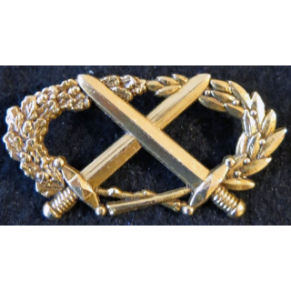 BMP2 : insigne du brevet militaire professionnel n°2 échelon or Coinderoux attaches pin's