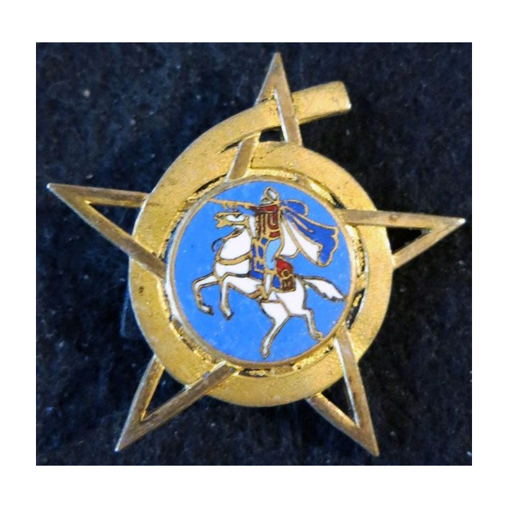 6° RSM : 6° régiment de spahis marocains de fabrication Drago Olivier Métra en émail