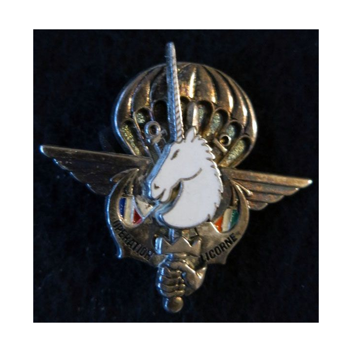LICORNE : Opération LICORNE République de Côte d'Ivoire Y.Boussemart prestige argent