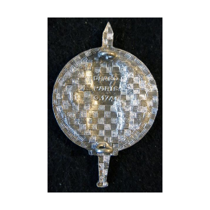 CPCI N° 2 : insigne métallique du centre perfectionnement cadres infanterie N° 2 fabrication Drago G. 1741
