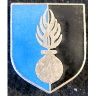 ECU de Gendarmerie du Centre administratif et technique de fabrication A.B en émail