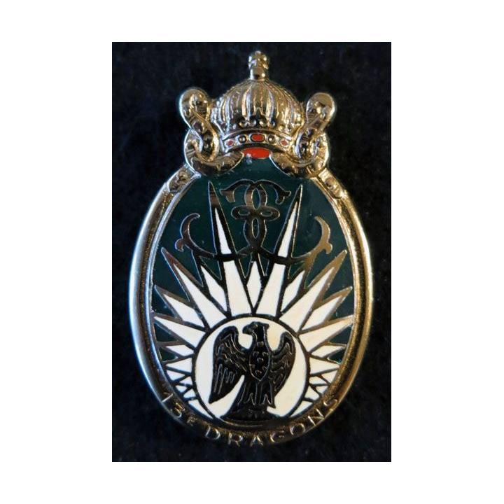 13° RDP : insigne métallique du 13° régiment de dragons parachutistes fabriqué par Drago Paris G. 983