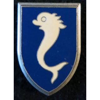 12° RC : insigne métallique du 12° régiment de cuirassiers de fabrication Delsart H. 169