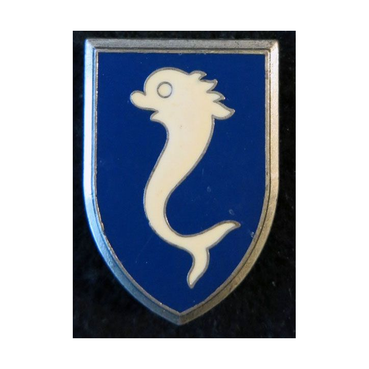 12° RC : insigne métallique du 12° régiment de cuirassiers de fabrication Delsart H. 169