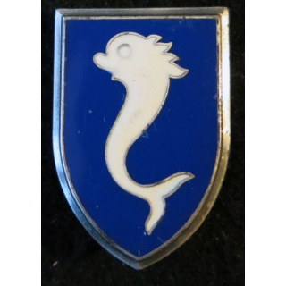 12° RC : insigne métallique du 12° régiment de cuirassiers de fabrication Delsart H. 169