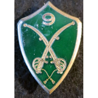 9° RCH : 9° régiment de chasseurs de fabrication Drago Paris G. 2338 vert foncé