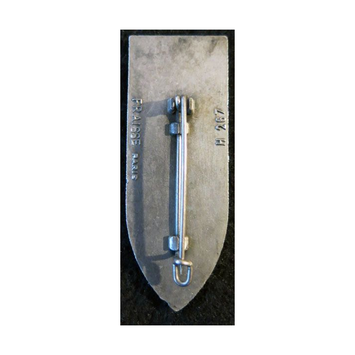501° RCC : 501° régiment de chars de combat de fabrication Fraisse H. 267 argenté bruni