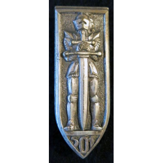 501° RCC : 501° régiment de chars de combat de fabrication Fraisse H. 267 argenté clair