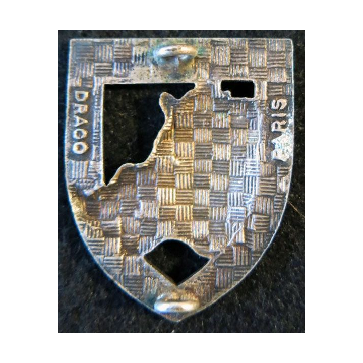 30° RD : insigne métallique du 30° régiment de dragons de fabrication Drago Paris