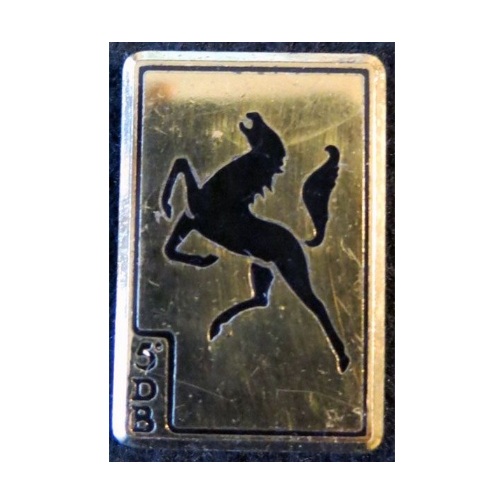 5° DB : insigne métallique de la 5° division blindée de fabrication Delsart  H. 104