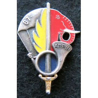 PROMOTION ESOA EAI : insigne métallique de la promotion ARPIN (1980) Fraisse Paris